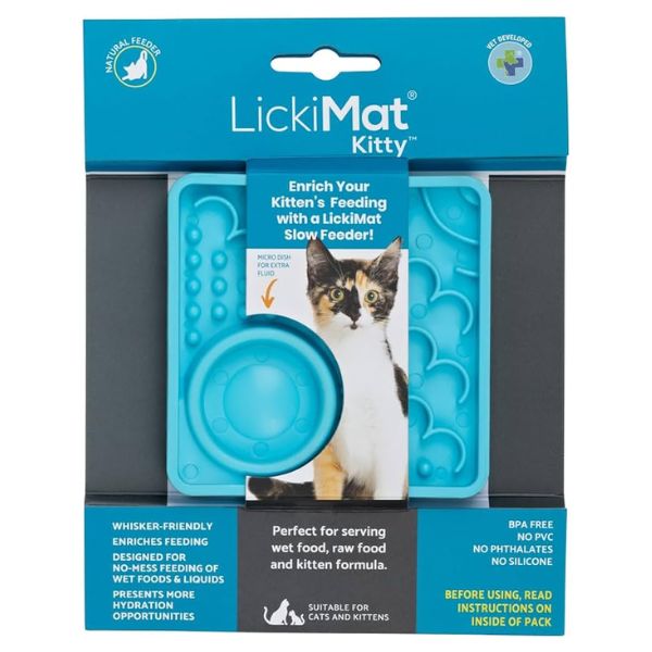 ליקי מט קיטי Kitty לגורי חתולים - תכלת