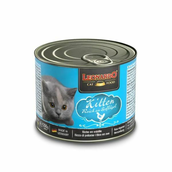 לאונרדו מעדן שימורים לגורים חתולים- 200 גרם