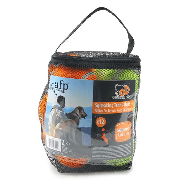 AFP כדורי טניס מצפצפים - 12 יח'