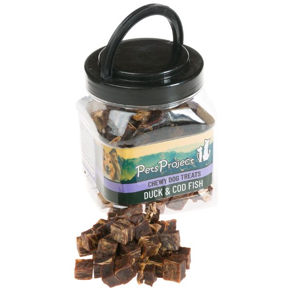 פטס פרוגקט קוביות ברווז ודג קוד אריזת חסכון - 400 גרם