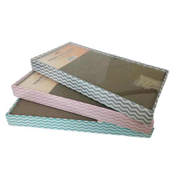 משטח גירוד שטוח מקרטון צבעוני - R4PET