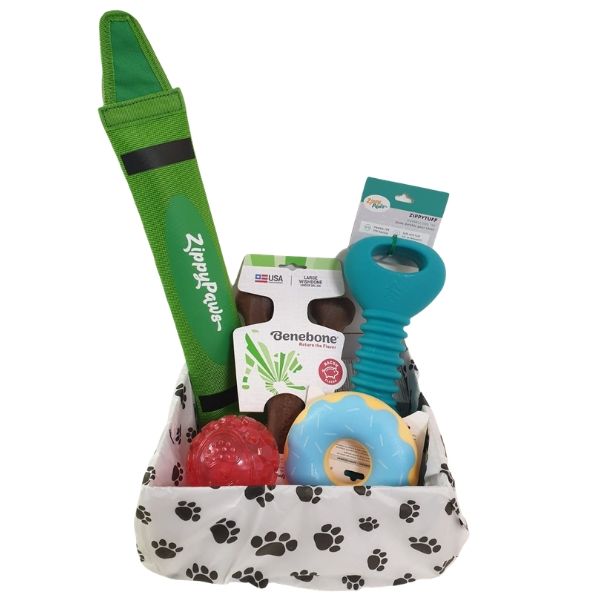 Tuff Toy Box - מארז צעצועים חזקים לכלבים בינוניים וגדולים