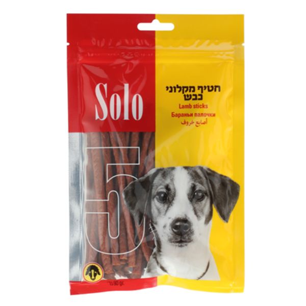סולו חטיף מקלוני כבש - 80 גרם