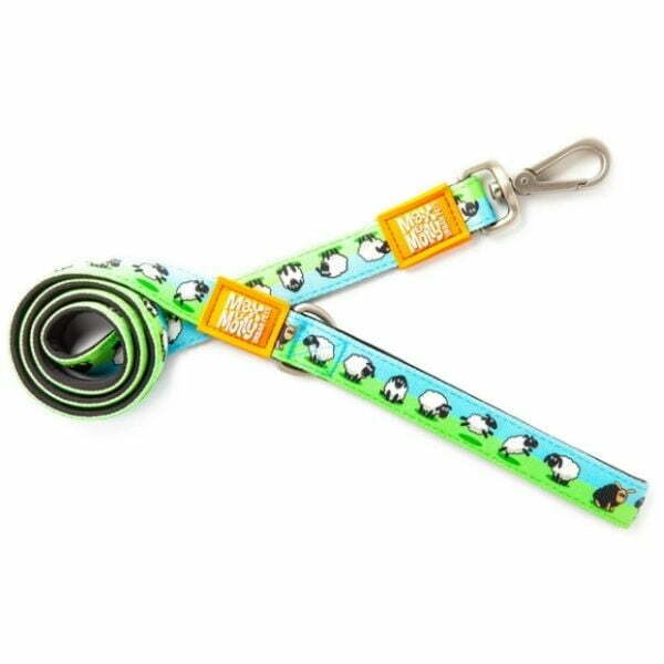 מקס אנד מולי רצועה מרופדת - כבשים