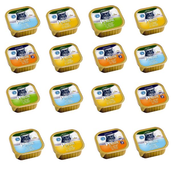 פלסיר מעדן לחתולים מבצע 20 יח' מיקס טעמים