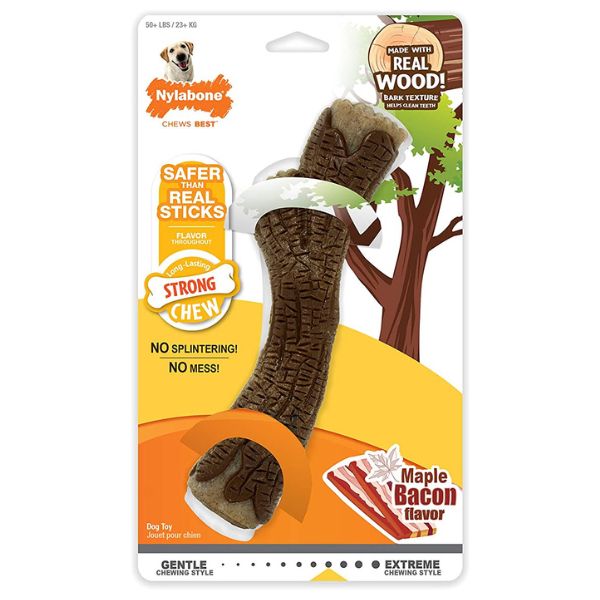 נילבון צעצוע לעיסה מקל מייפל בייקון - גדול