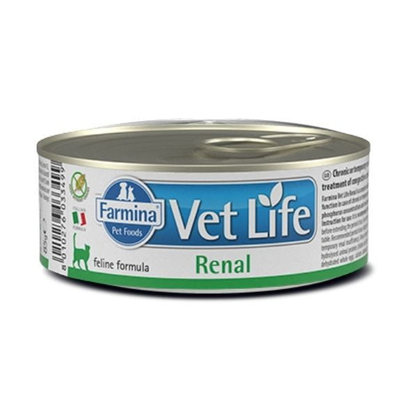 וט לייף מזון רפואי שימורים רנאל לחתולים 80 גרם