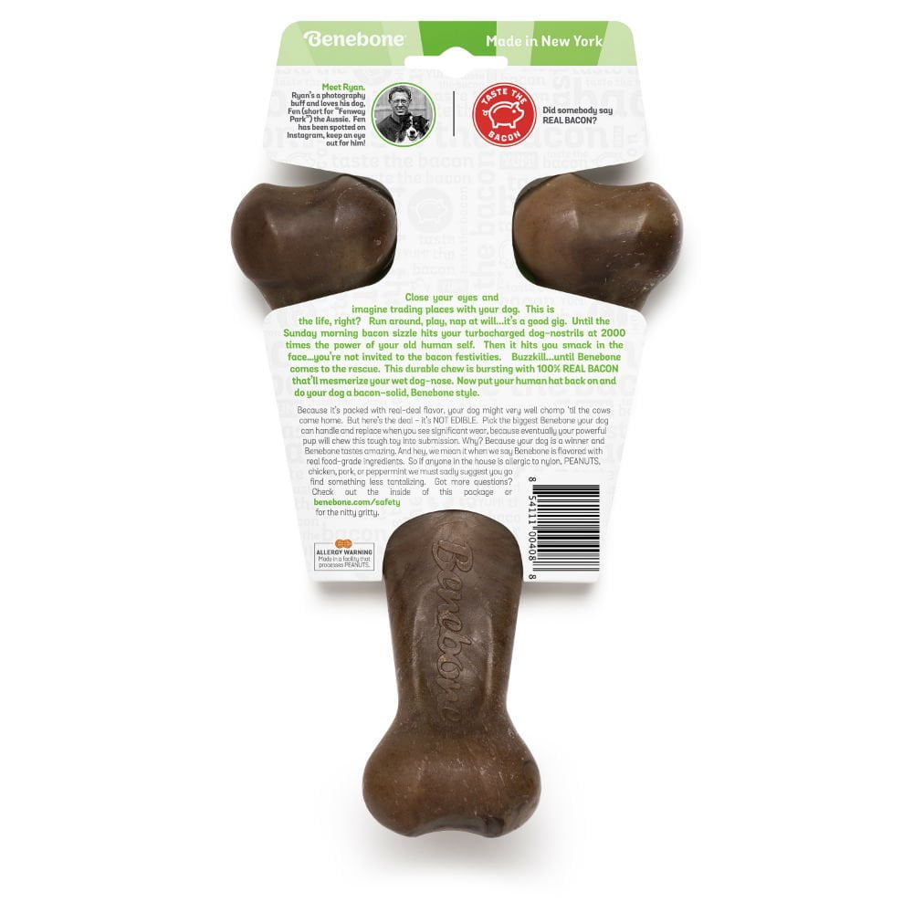 בנבון ווישבון בייקון צעצוע לעיסה לכלבים - גדול