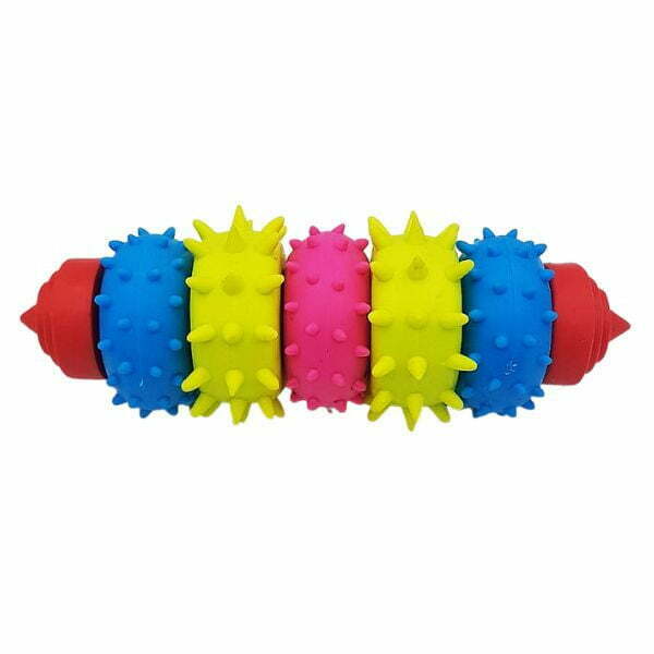 צעצוע גלגל נשכן גומי לגורים דנטלי