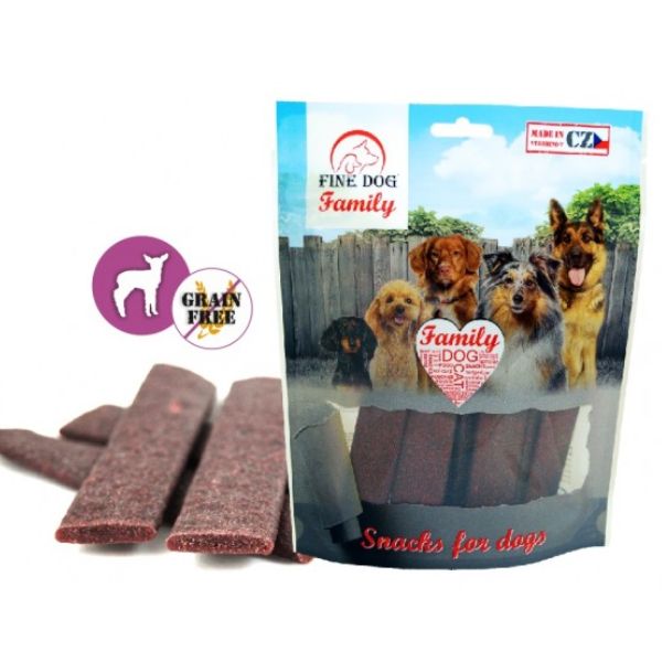Fine Dog פיין דוג חטיף לכלבים ג'רקי כבש - 200 גרם
