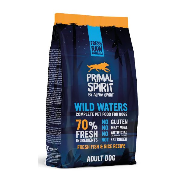 פרימל ספיריט Wild Waters חטיף אילוף חצי לח דגים ועוף - 1 ק"ג
