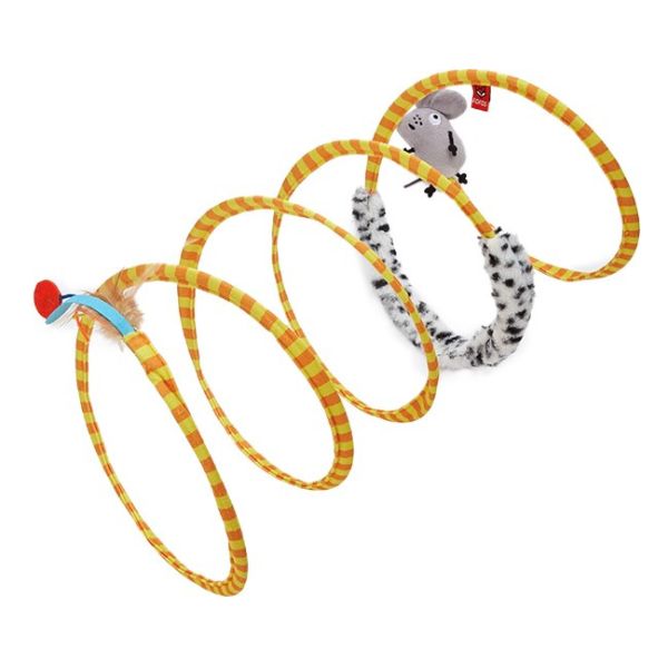 FOFOS ספארי ספירלת מנהרת חתול צעצוע