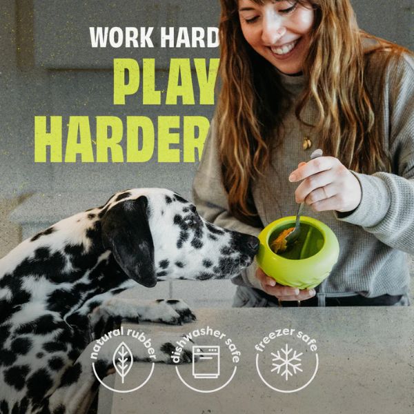 בנבון קונוס האכלה Bounce Cone צעצוע האכלה לכלבים מגומי טבעי