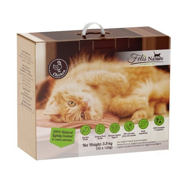 FELIS NATURE - מזון טבעי לחתולים 3.8 ק"ג