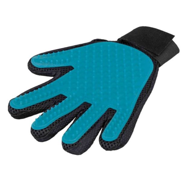 טריקסי כפפה איכותית פונקציונלית להברשת כלבים וחתולים