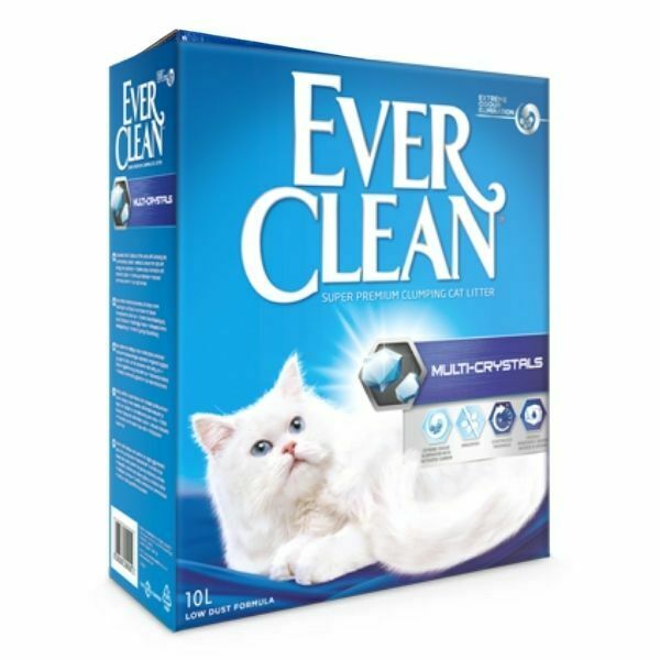אבר קלין Ever Clean מולטי קריסטל 10 ליטר