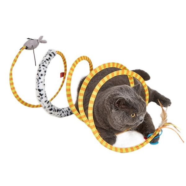 FOFOS ספארי ספירלת מנהרת חתול צעצוע
