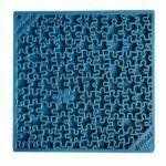 סודה פאפ שטיח ליקוק בצורת פאזל כחול