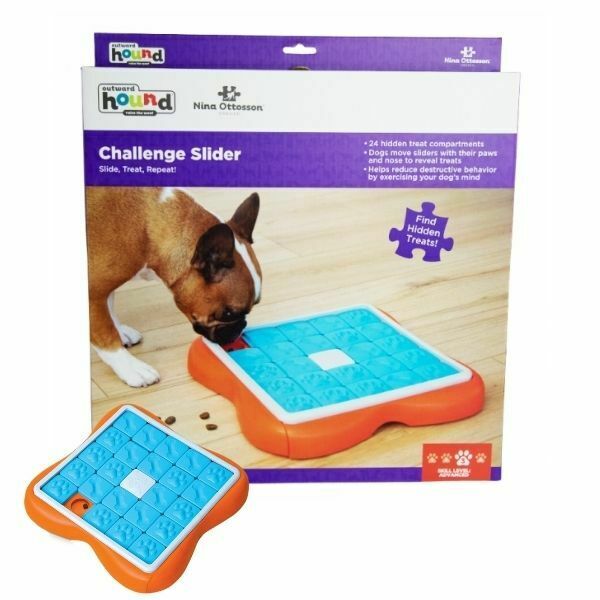 Nina Ottosson - צאלנג' סליידר פאזל חשיבה לכלבים רמה 3