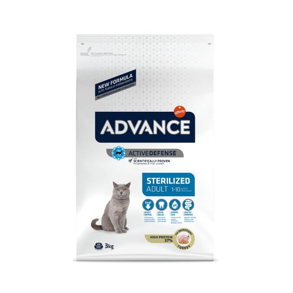 אדוונס חתולים סטרלייז בוגר הודו - 3 ק"ג