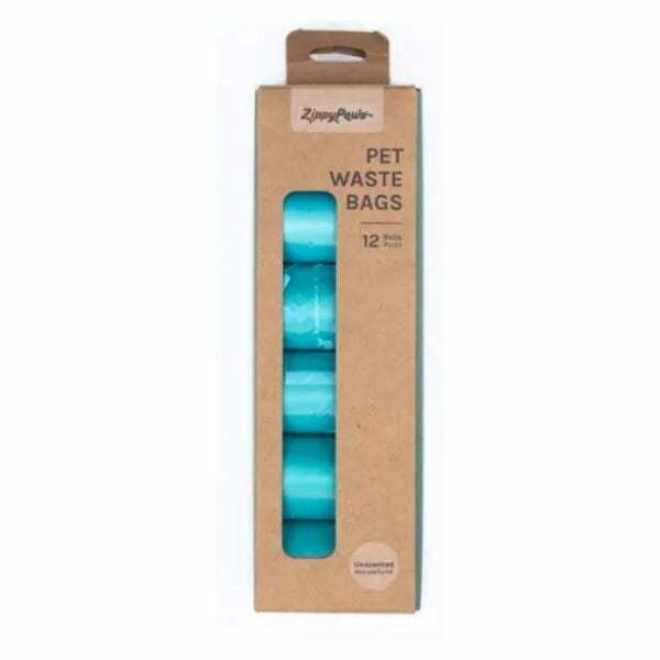 זיפי פוז שקי קקי עם ידיות - 12 גלילים