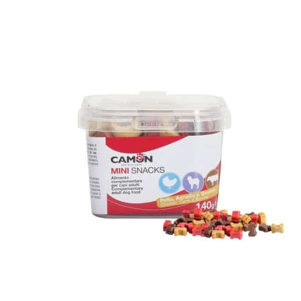 קמון חטיף אילוף מיני עצמות רכות - 140 גרם