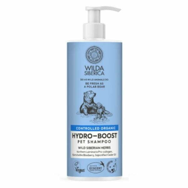 Wilda Siberica שמפו אורגני מועשר לחות לפרווה יבשה