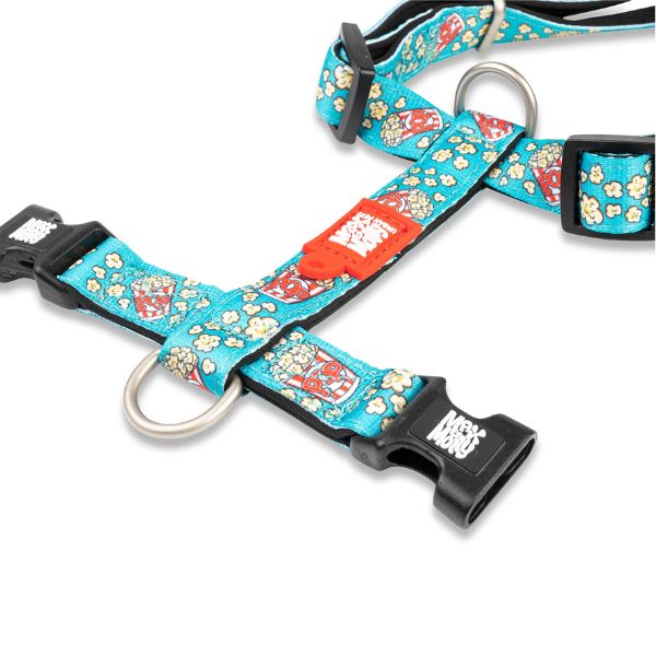 מקס אנד מולי רתמה מרופדת - פופקורן