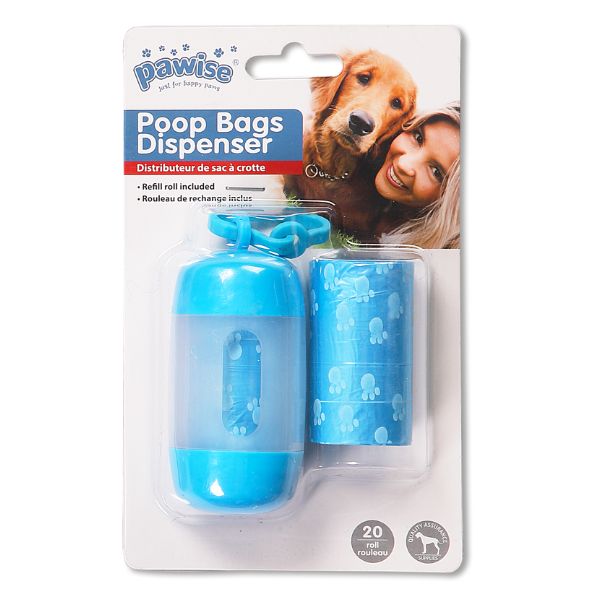 מחזיק שקי קקי איכותי Pawise צבעוני